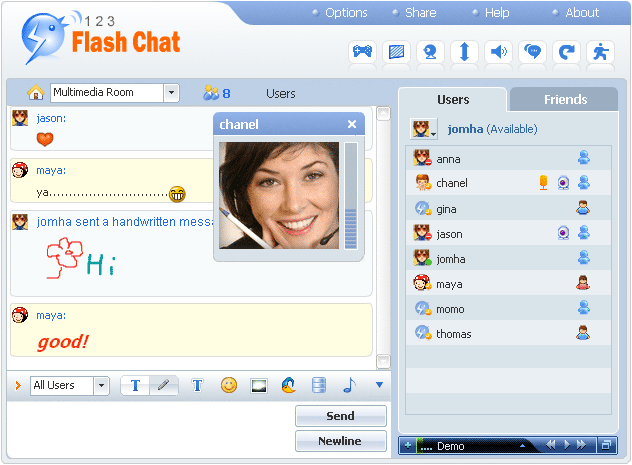 webcam chat programs for mac